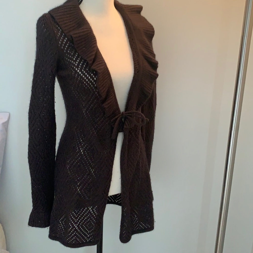 Calvin Klein open front cardigan